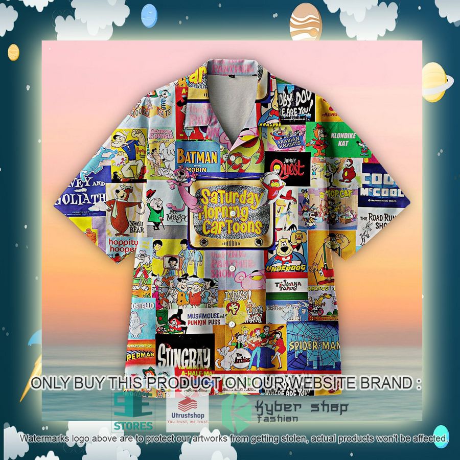 NEW Amazing Saturday Morning Cartoons Hawaii Shirt 3 amazing saturday morning cartoons hawaiian shirt 3 48470