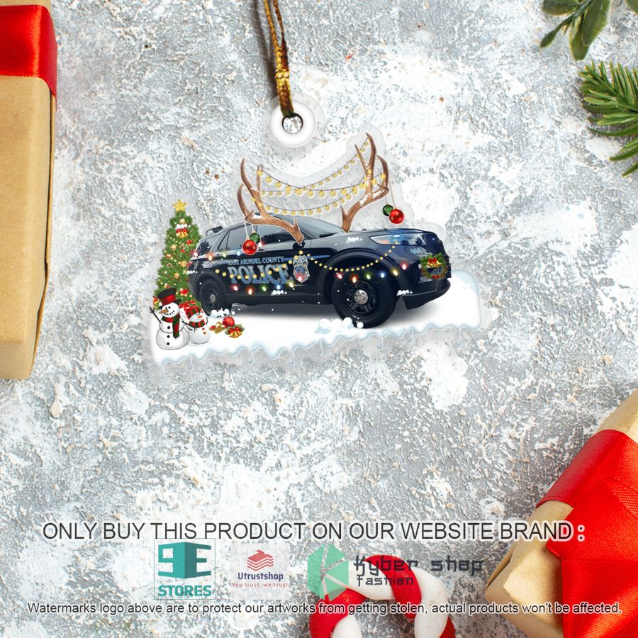 NEW Anne Arundel County Maryland Anne Arundel County Police Department Car Christmas Ornament 3 anne arundel county maryland anne arundel county police department car christmas ornament 3 67084