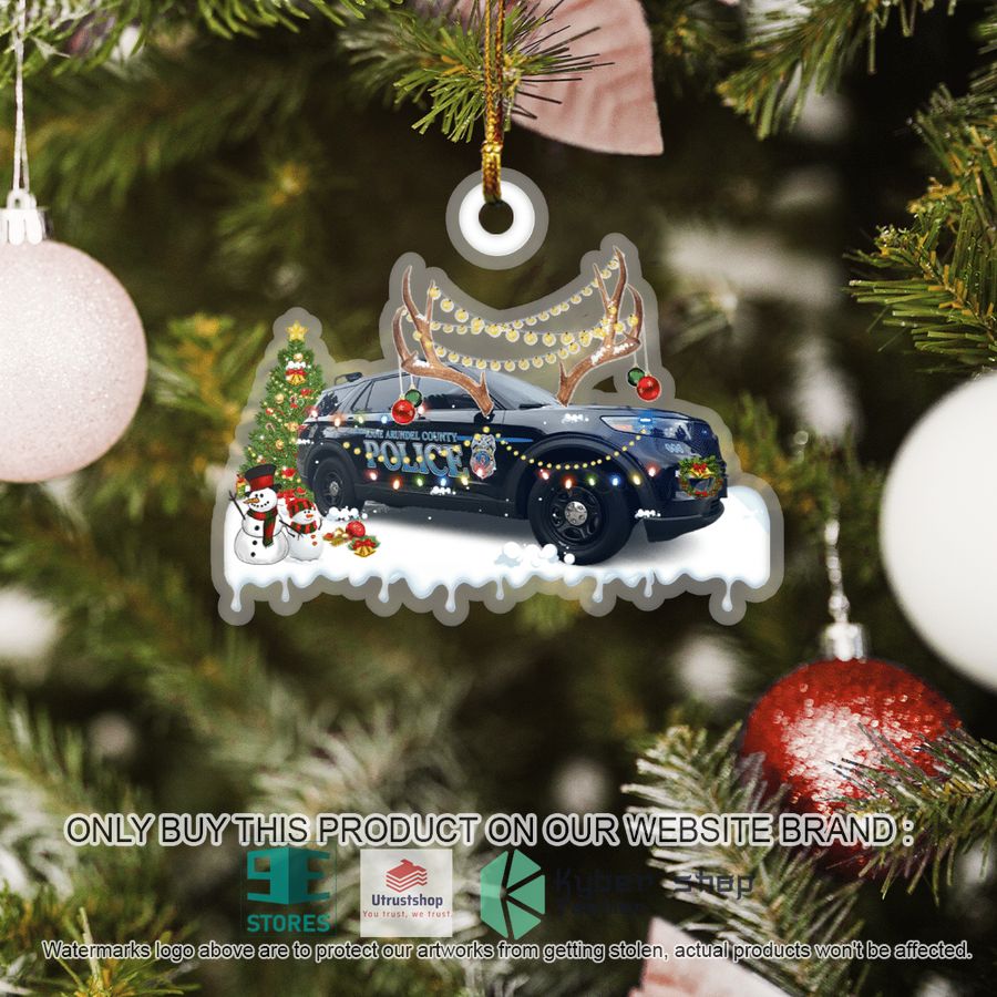 NEW Anne Arundel County Maryland Anne Arundel County Police Department Car Christmas Ornament 5 anne arundel county maryland anne arundel county police department car christmas ornament 5 71308