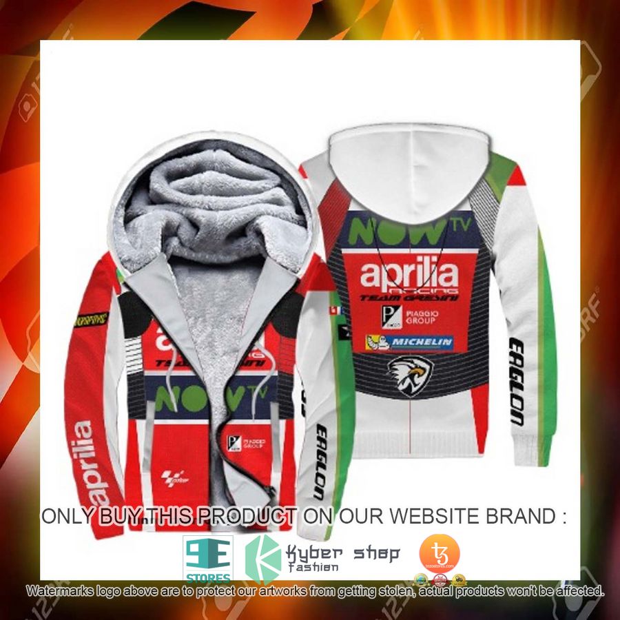HOT Aprillia Scott Redding Racing Motogp Fleece Zipper Hoodie 3 aprillia scott redding racing motogp fleece hoodie 3 46224