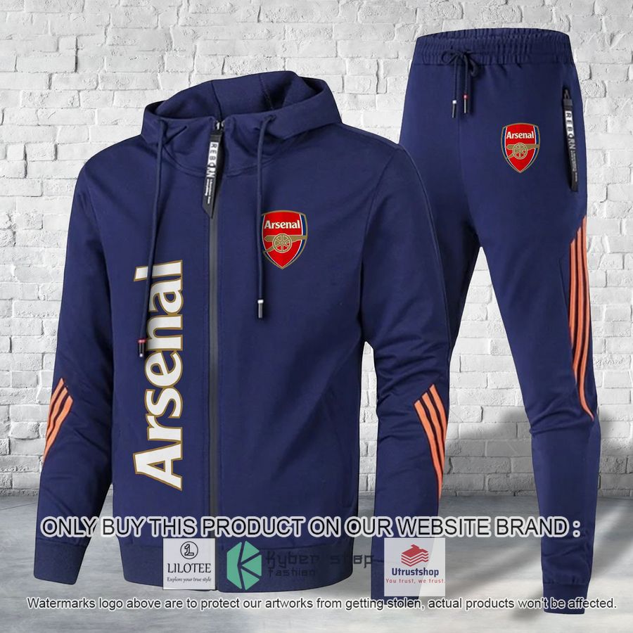 NEW Arsenal F.C. Tracksuit 5 arsenal f c tracksuit jacket 5 14480