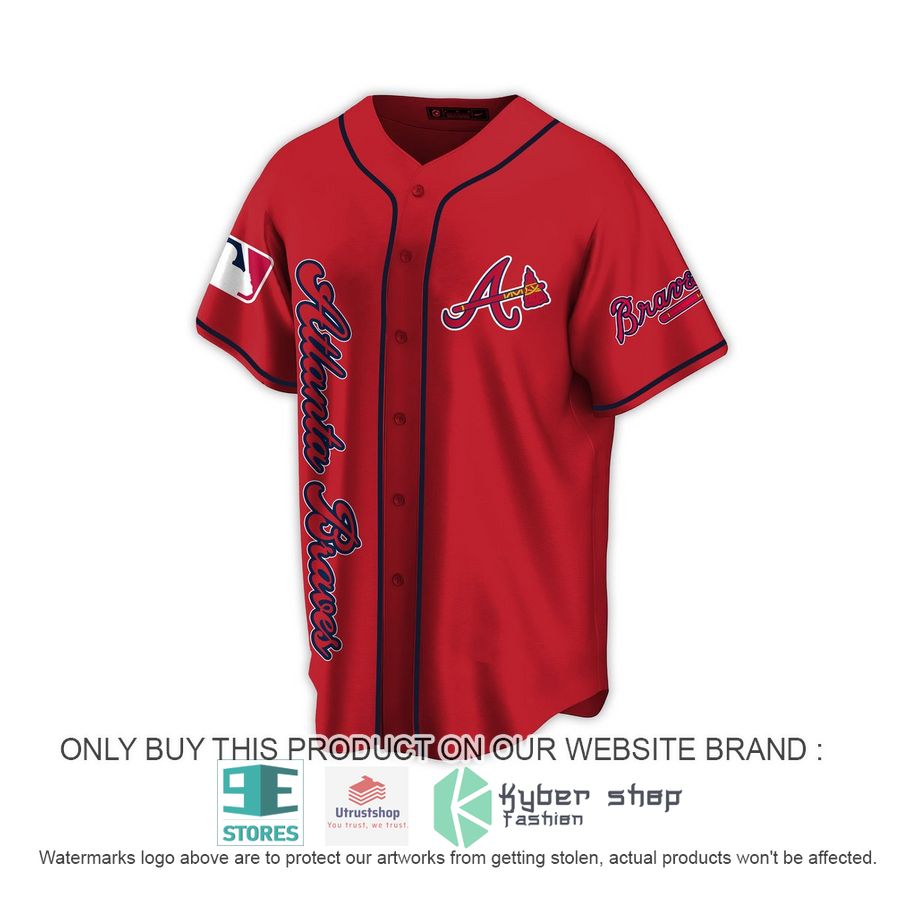 NEW Atlanta Braves October Rise For The A Braves red Baseball Shirt 2 atlanta braves october rise for the a braves red baseball jersey 2 22399