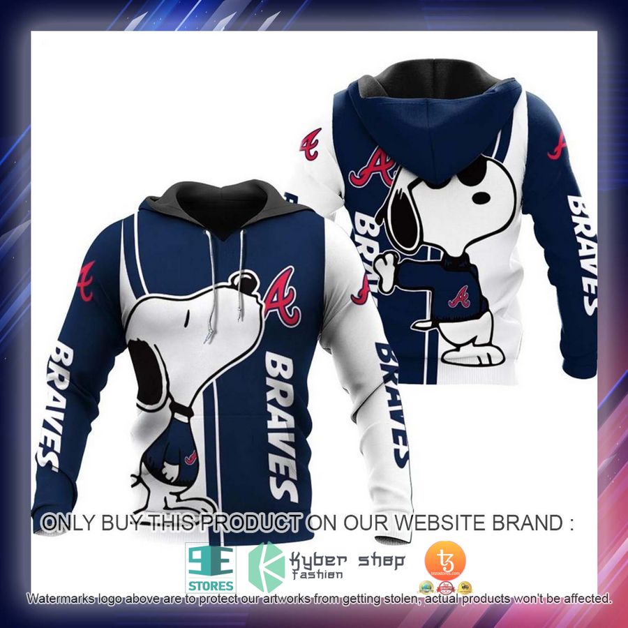 atlanta braves snoopy hoodie 2 56474