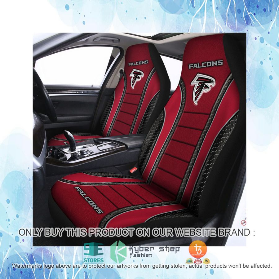 HOT Atlanta Falcons Red Car Seat Covers 4 atlanta falcons red car seat covers 4 55382
