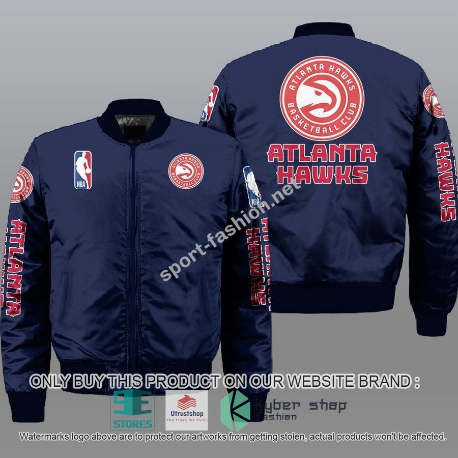 NEW Atlanta Hawks Bomber Jacket 2 atlanta hawks nba bomber jacket 2 57682