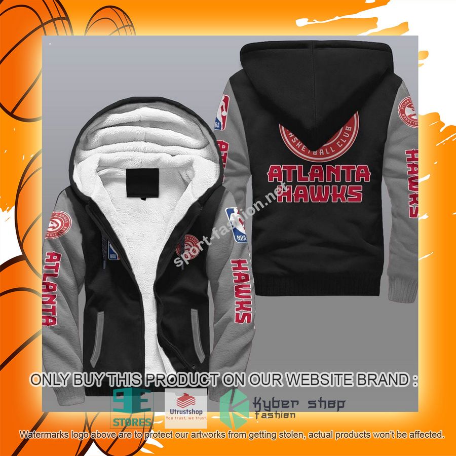 NEW Atlanta Hawks 3D Fleece Hoodie 10 atlanta hawks nba fleece hoodie 10 76667