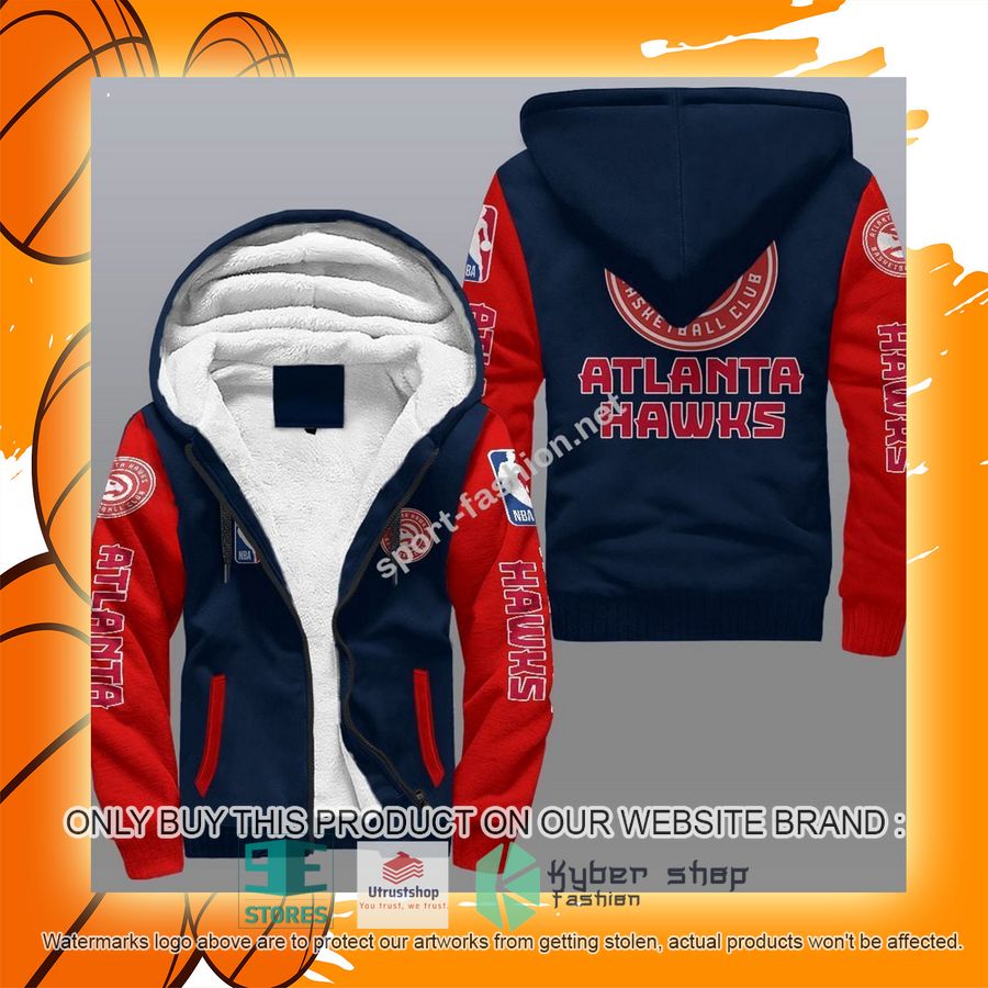 NEW Atlanta Hawks 3D Fleece Hoodie 12 atlanta hawks nba fleece hoodie 12 88924
