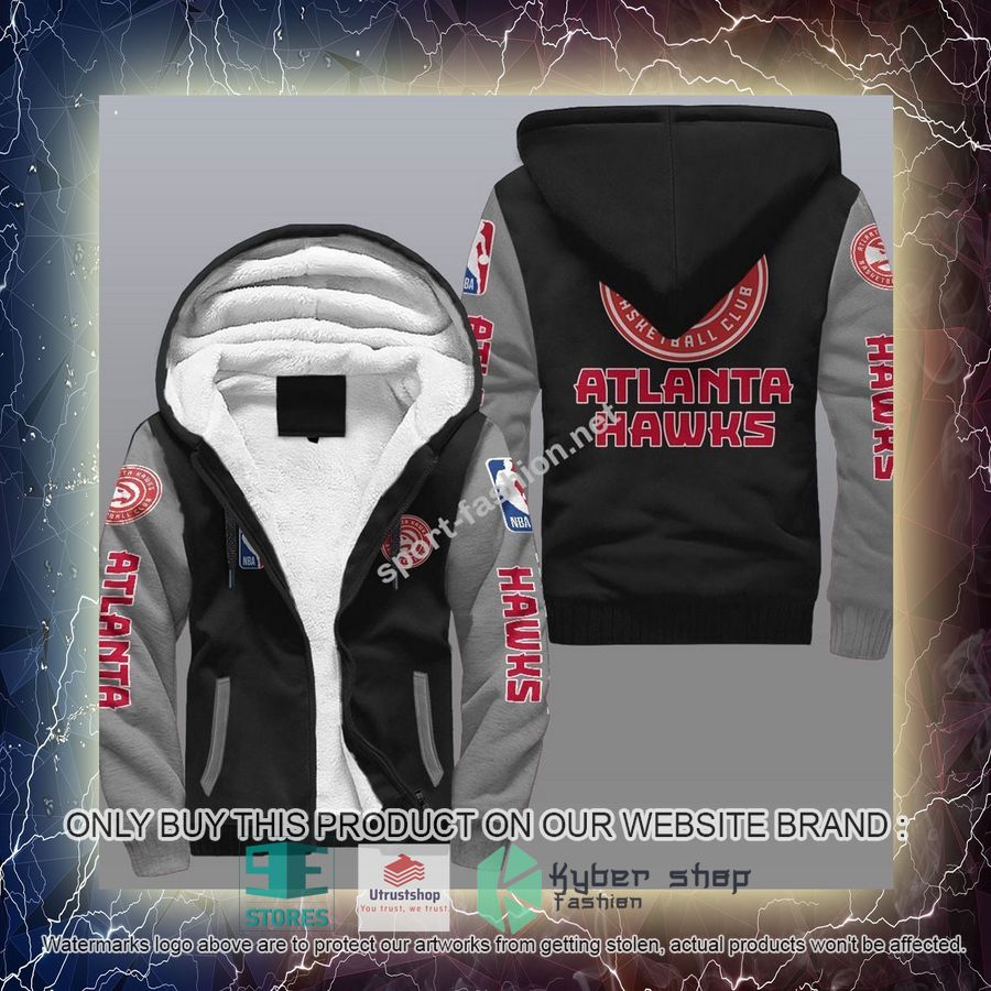 NEW Atlanta Hawks 3D Fleece Hoodie 14 atlanta hawks nba fleece hoodie 14 80578