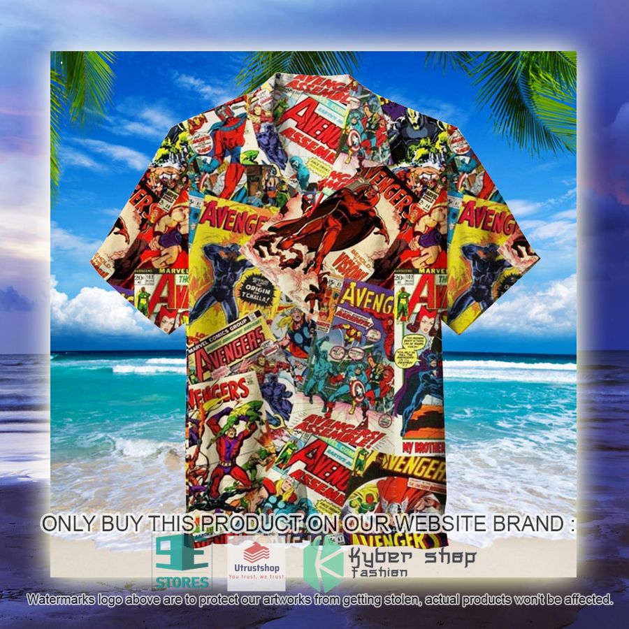 NEW Avengers Marvel Comics Covers Hawaii Shirt 3 avengers marvel comics covers hawaiian shirt 3 70685