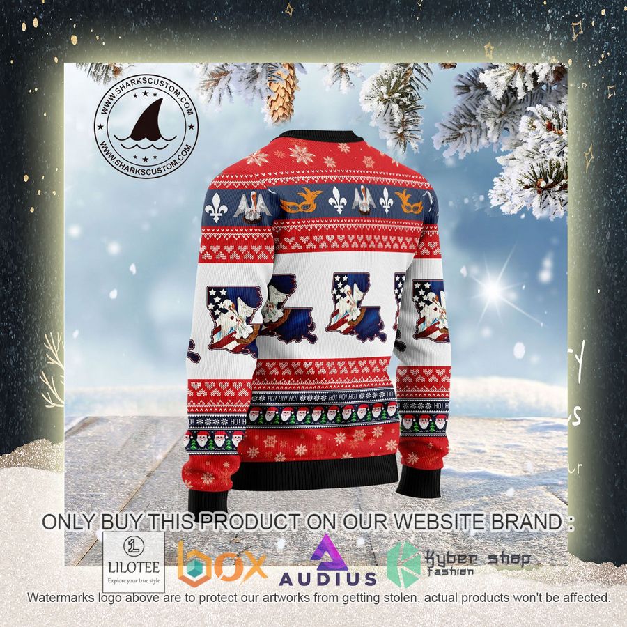 Awesome Louisiana Ugly Christmas Sweater 5 awesome louisiana ugly christmas sweater 5 12311
