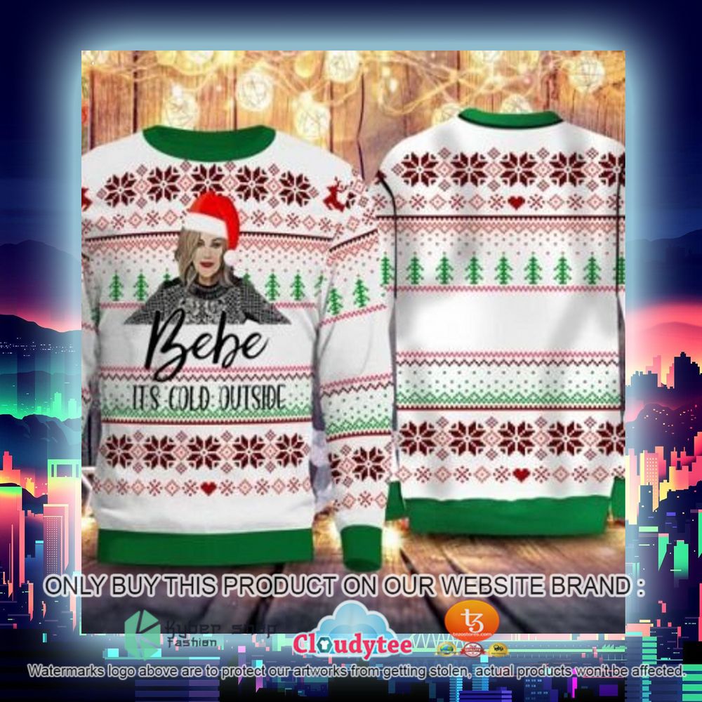 Baby, It's Cold Outside Ugly Sweater 20 baby its cold outside ugly sweater 4 41327