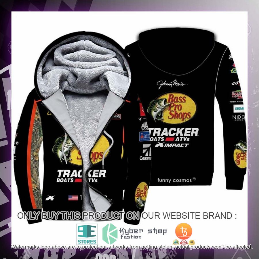 HOT Bass Pro Shop Martin Truex Jr. Racing Fleece Zipper Hoodie 2 bass pro shop martin truex jr racing fleece hoodie 2 85661