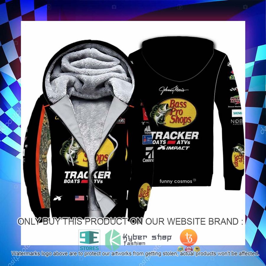 HOT Bass Pro Shop Martin Truex Jr. Racing Fleece Zipper Hoodie 4 bass pro shop martin truex jr racing fleece hoodie 4 13421