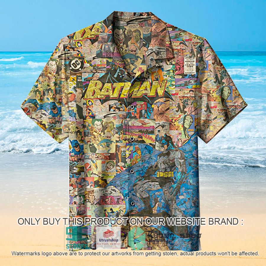 batman comic hawaiian shirt 1 97128