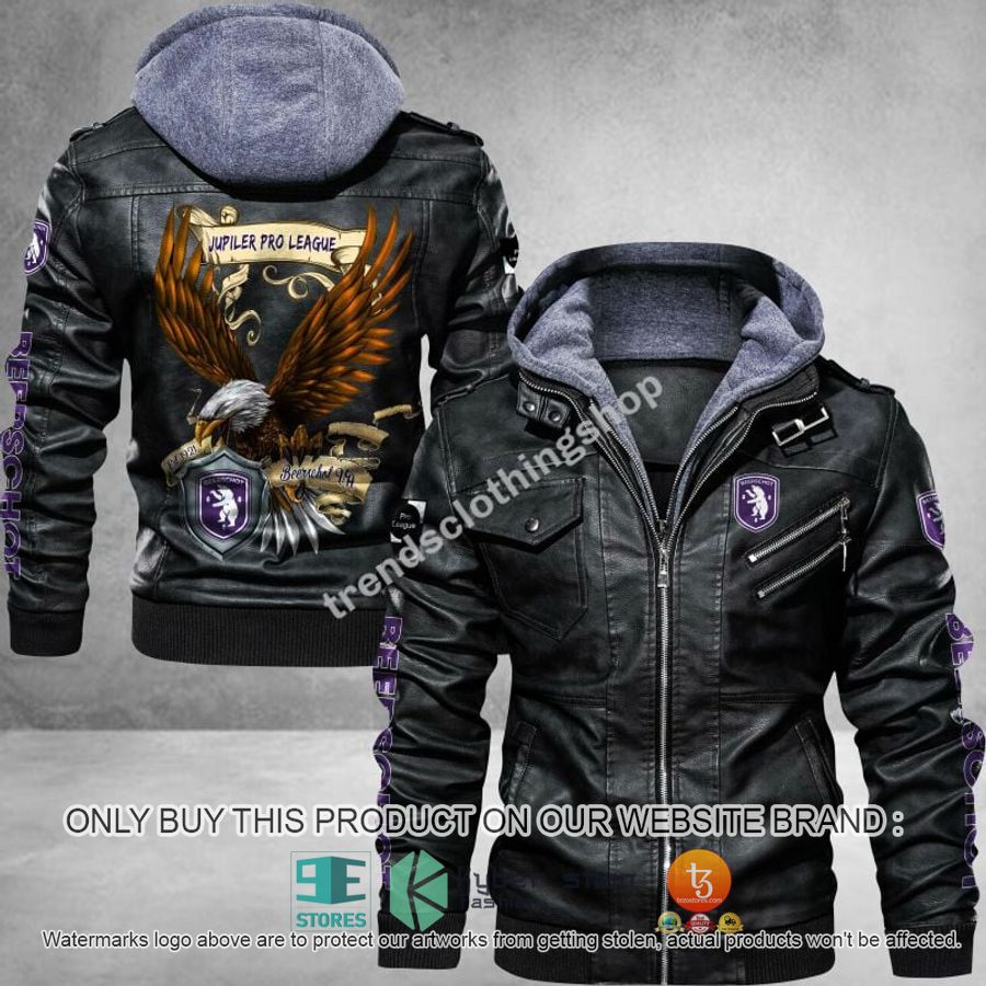 beerschot eagle league leather jacket 1 43435