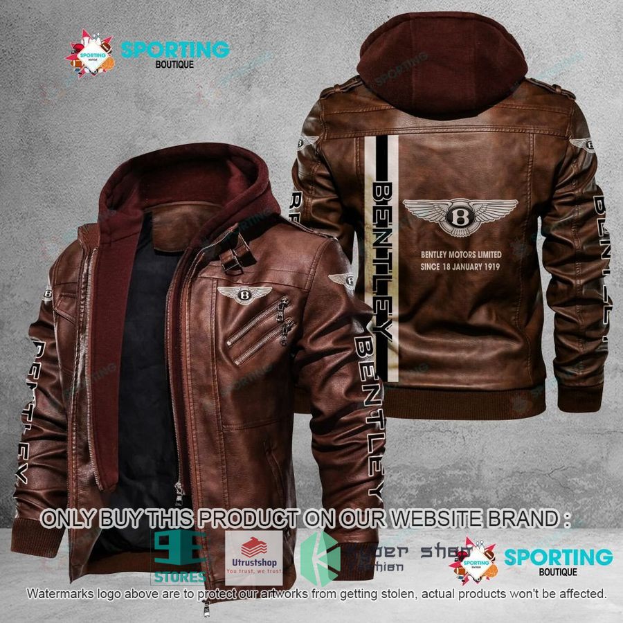 bentley motors limited since 18 january 1919 leather jacket 2 17783