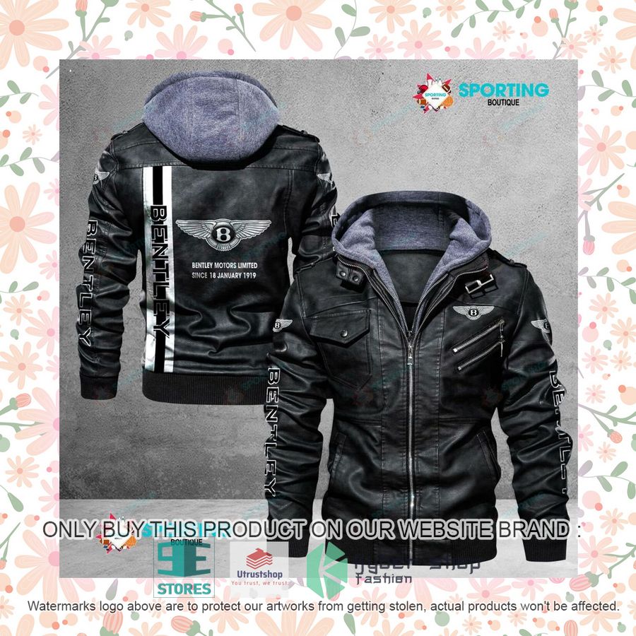 NEW Bentley Motors Limited Since 18 January 1919 Men Leather Jacket 7 bentley motors limited since 18 january 1919 leather jacket 7 69576