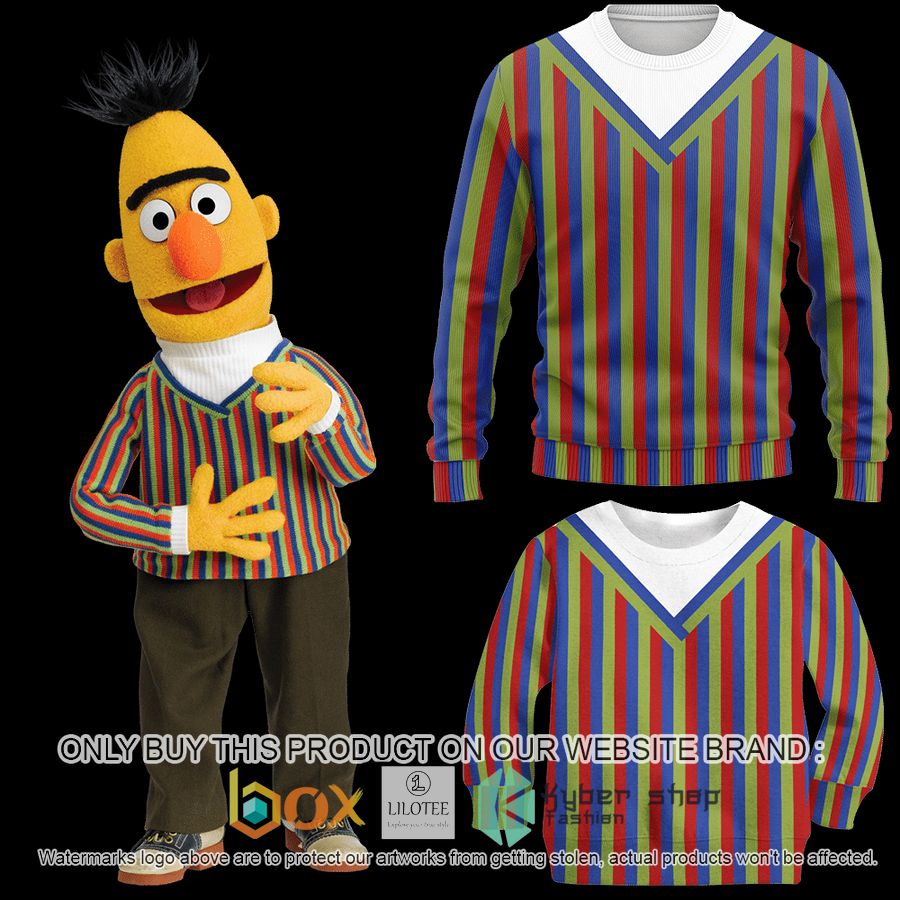 bert sesame street wool sweater 1 36674