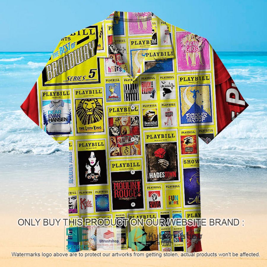 NEW Best of Broadway Paybill yellow Hawaii Shirt 16 best of broadway paybill yellow hawaiian shirt 1 8091