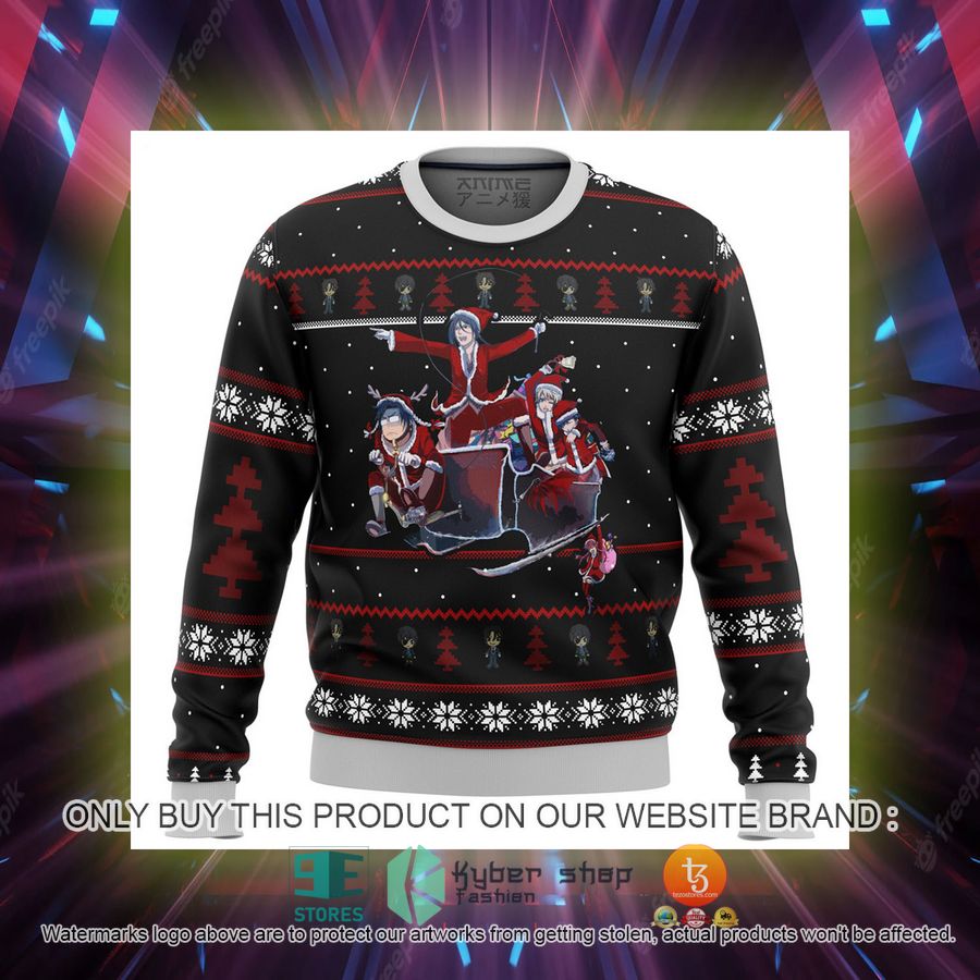 black butler holiday knitted wool sweater 2 58796
