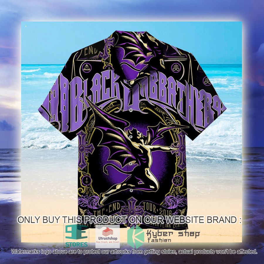 NEW BLACK SABBATH - 2016 THE END WORLD TOUR Hawaii Shirt 3 black sabbath 2016 the end world tour hawaiian shirt 3 71367