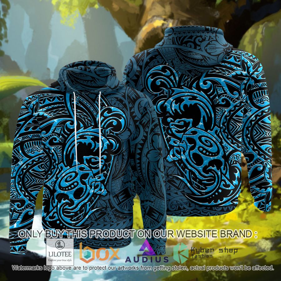 blastoise polynesian 3d hoodie 1 78682