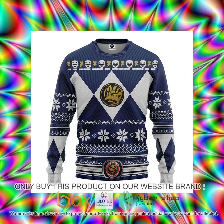 Blue Ranger Wool Sweater 3 blue ranger wool sweater 3 29023