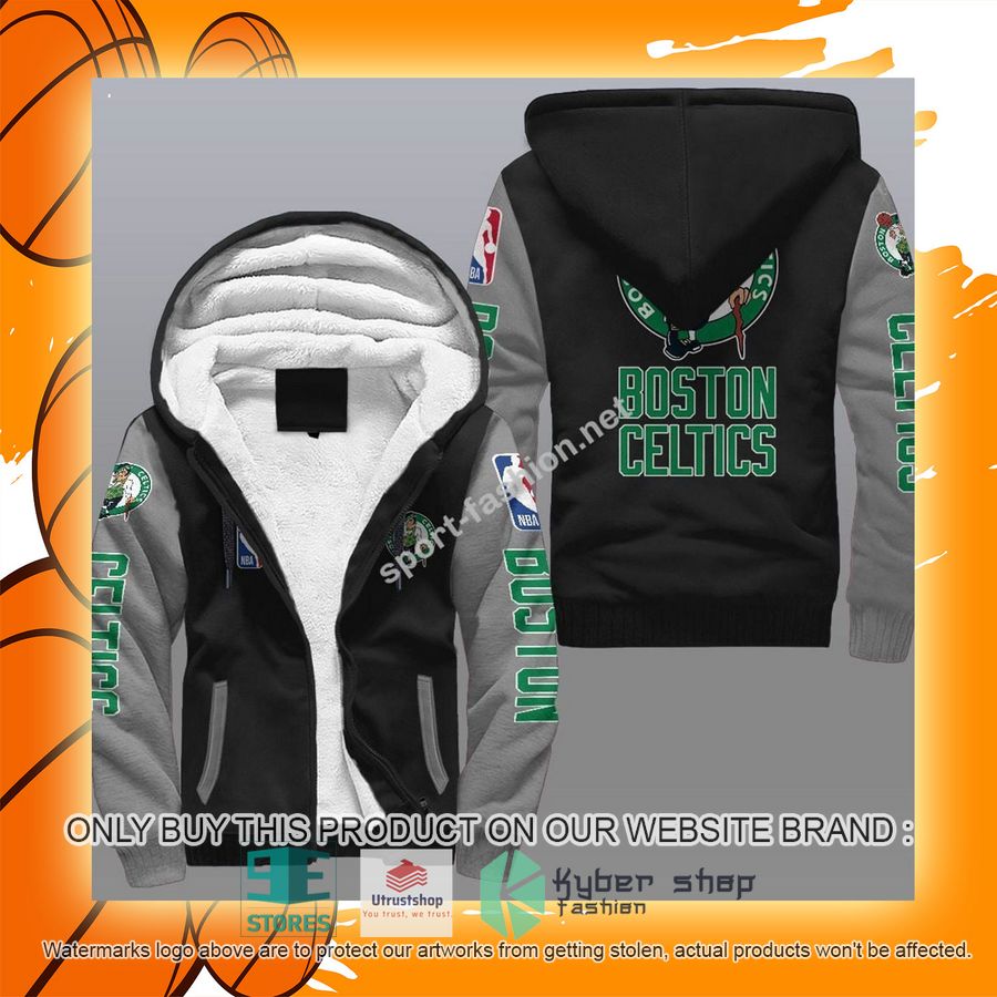 NEW Boston Celtics 3D Fleece Hoodie 10 boston celtics nba fleece hoodie 10 40419