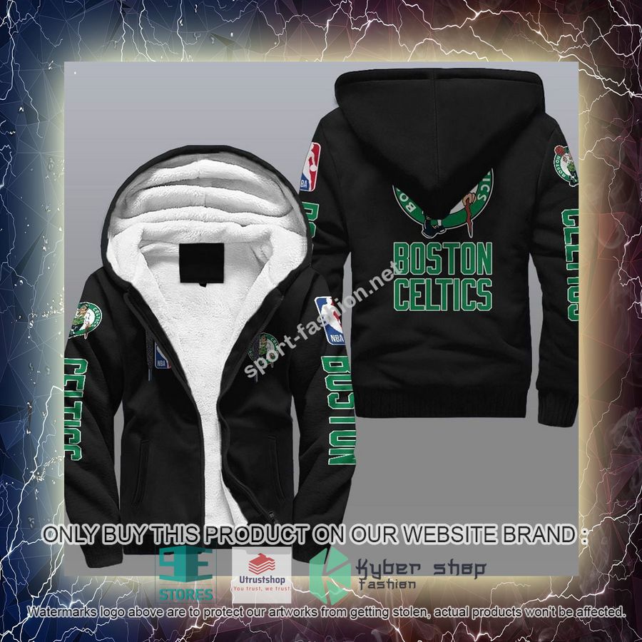 NEW Boston Celtics 3D Fleece Hoodie 13 boston celtics nba fleece hoodie 13 63863