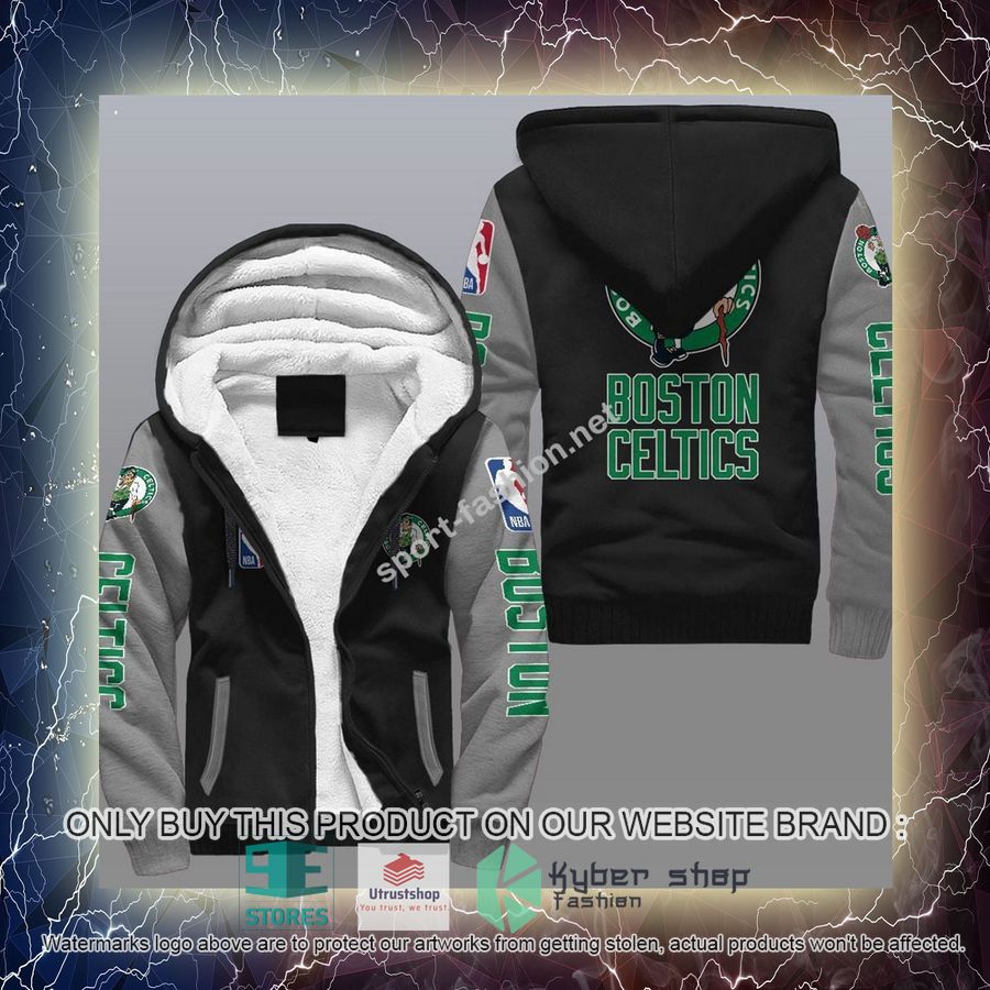 NEW Boston Celtics 3D Fleece Hoodie 14 boston celtics nba fleece hoodie 14 66740