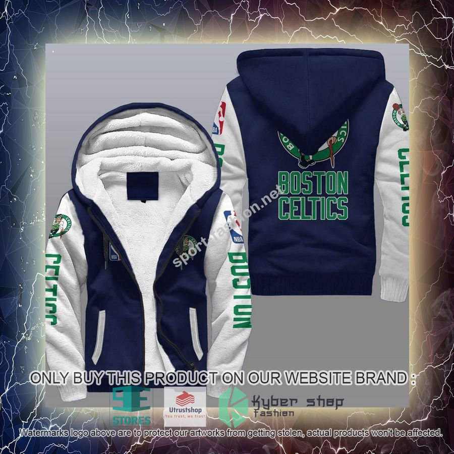 NEW Boston Celtics 3D Fleece Hoodie 15 boston celtics nba fleece hoodie 15 14583