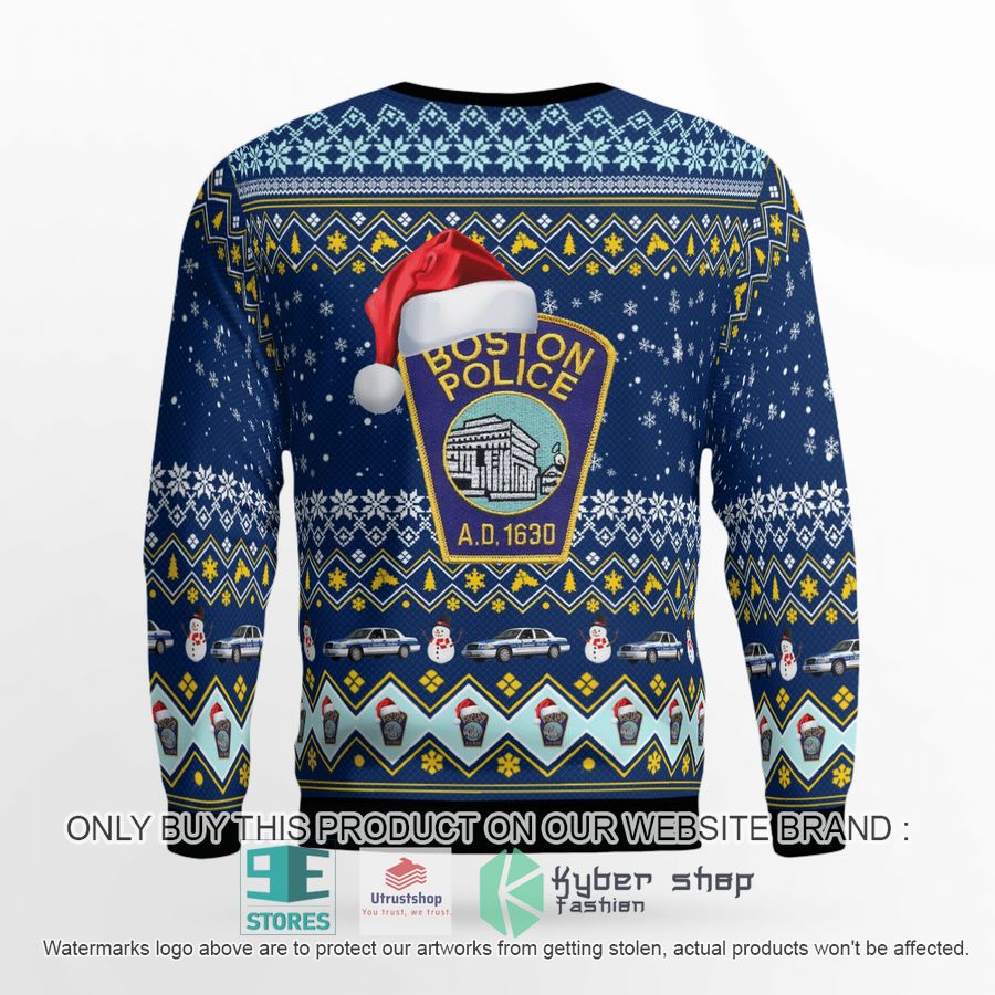 NEW Boston Police Department Christmas Sweater 3 boston police department christmas sweater 3 68839