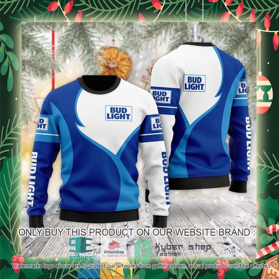 bud light ugly christmas sweater 2 56743