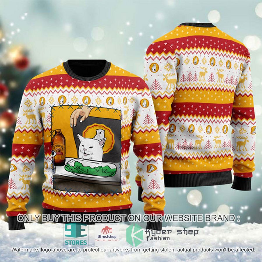 bundaberg cat meme ugly christmas sweater 1 81827