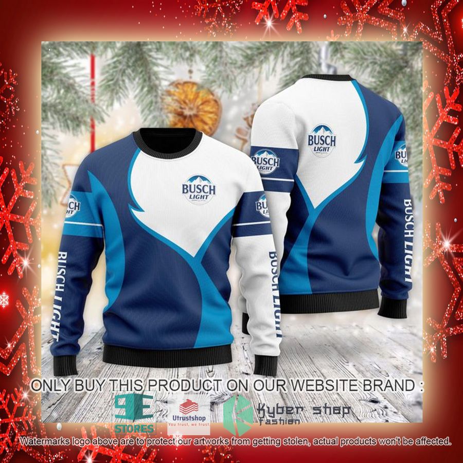 NEW Busch Light Christmas Ugly Sweater 3 busch light ugly christmas sweater 3 47953