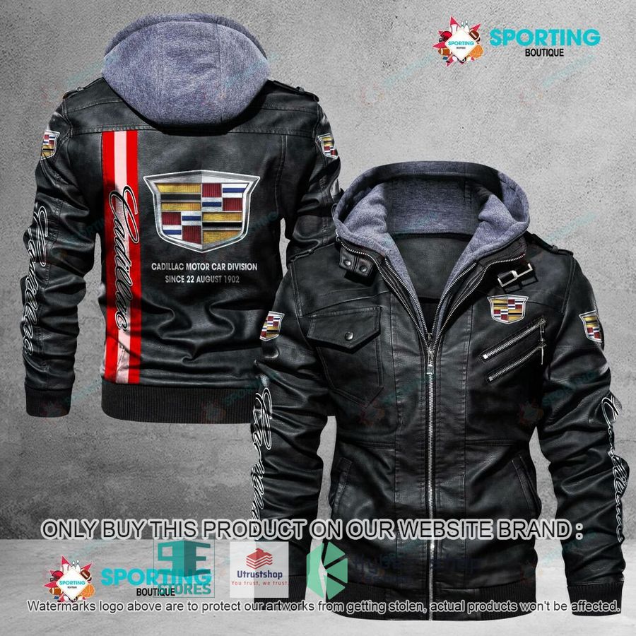 cadilac motor division since 22 august 1902 leather jacket 1 21173