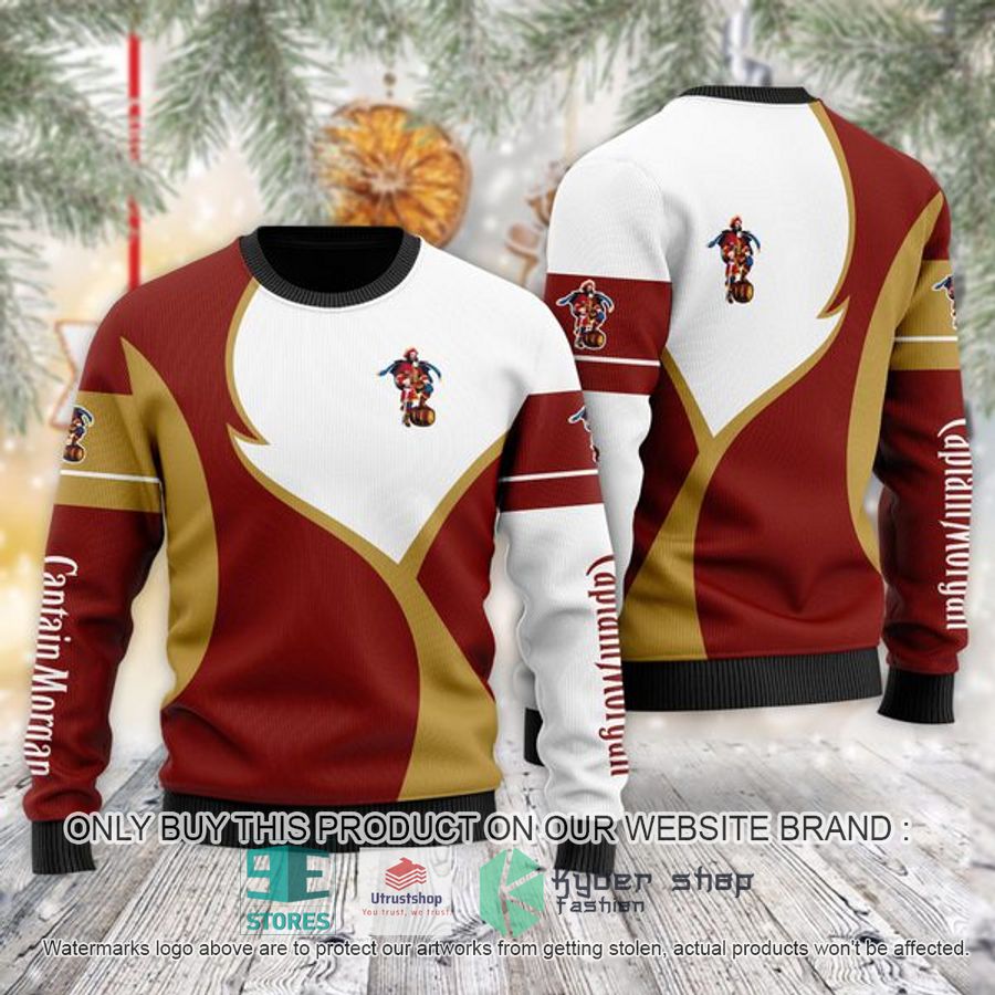 captain morgan ugly christmas sweater 1 13720