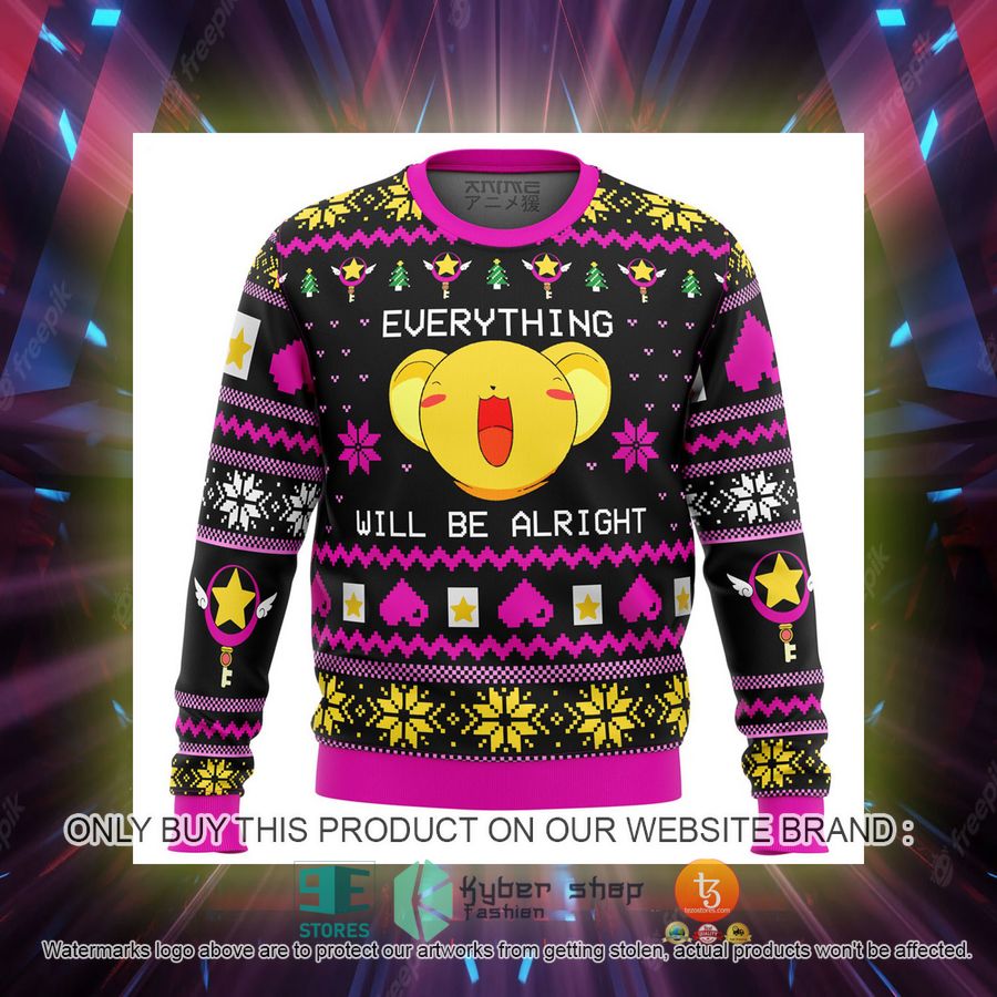 cardcaptor sakura happy knitted wool sweater 2 50150