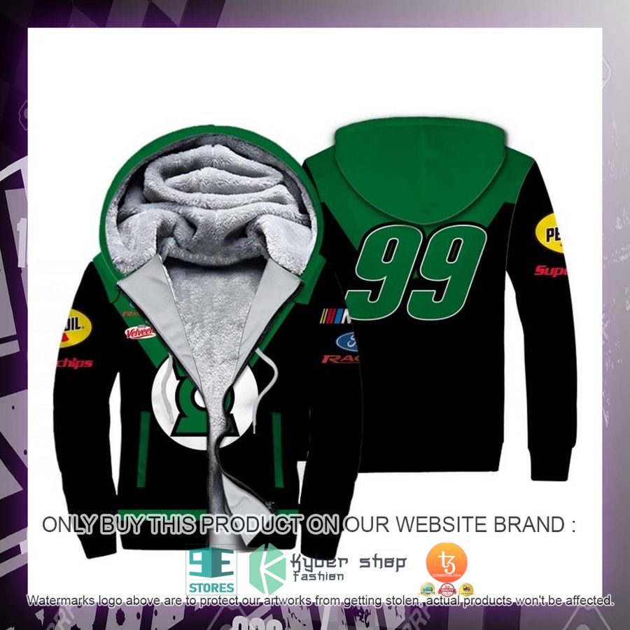 HOT Carl Edwards 99 Racing Fleece Zipper Hoodie 2 carl edwards 99 racing fleece hoodie 2 37514