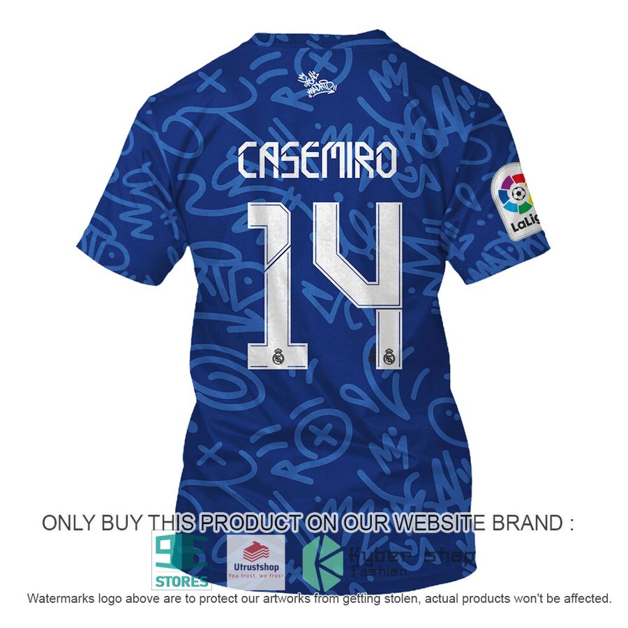 NEW Casemiro 14 Real Madrid FC La Liga white Hoodie, Shirt 8 casemiro 14 real madrid fc la liga white shirt hoodie 8 96923