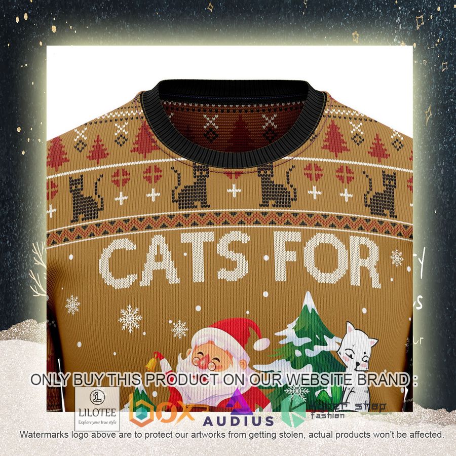 Cats For Everybody Ugly Christmas Sweater 11 cats for everybody ugly christmas sweater 11 1025