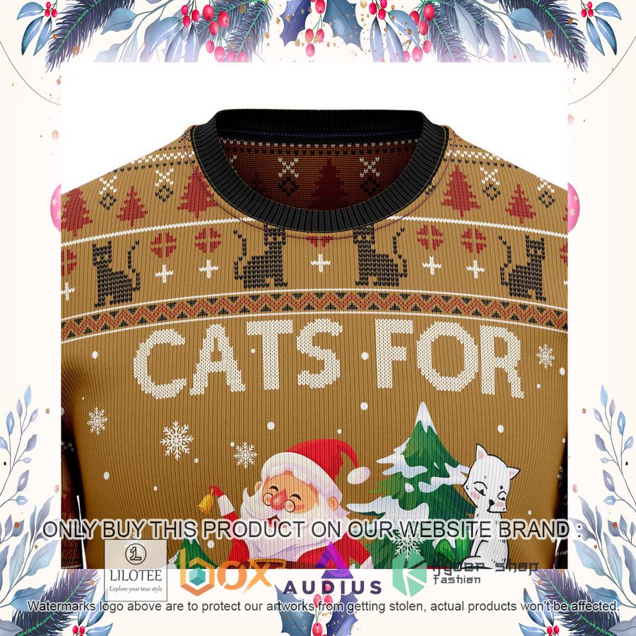 Cats For Everybody Ugly Christmas Sweater 17 cats for everybody ugly christmas sweater 17 55239