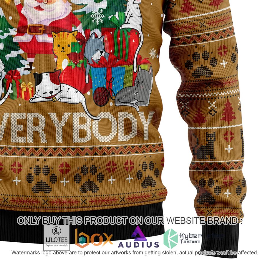 Cats For Everybody Ugly Christmas Sweater 4 cats for everybody ugly christmas sweater 4 40654