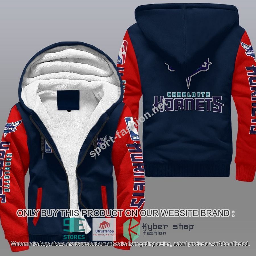 NEW Charlotte Hornets 3D Fleece Hoodie 4 charlotte hornets nba fleece hoodie 4 6823