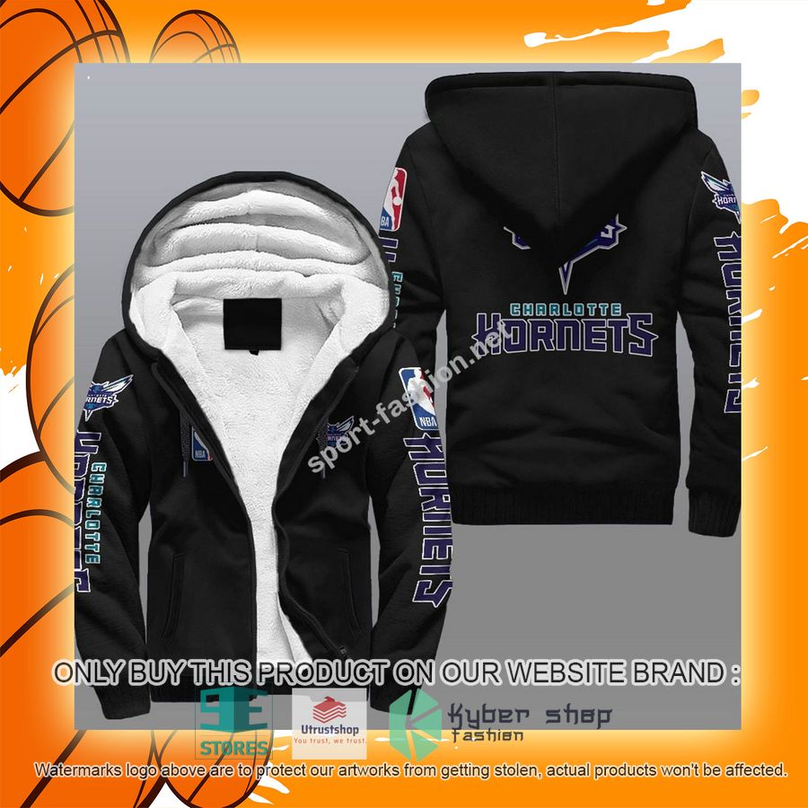 NEW Charlotte Hornets 3D Fleece Hoodie 9 charlotte hornets nba fleece hoodie 9 14978