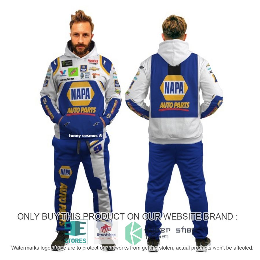 chase elliott nascar 2022 white blue hoodie pants 1 51843