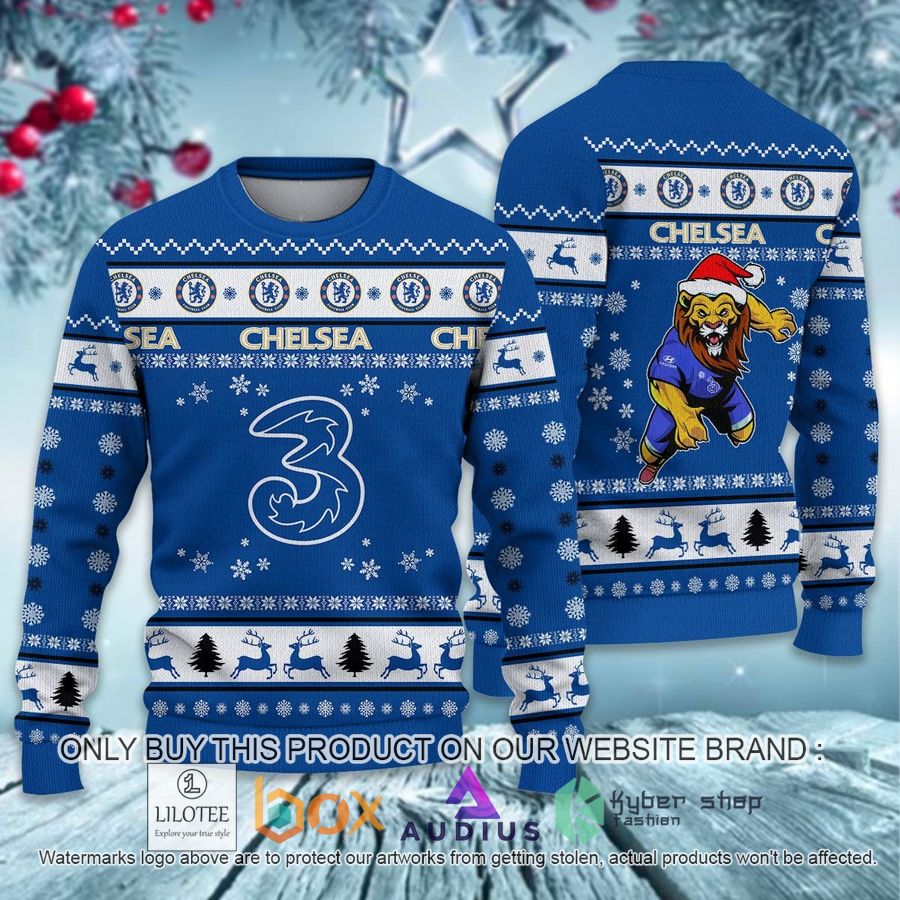 chelsea f c ugly christmas sweater 1 43826