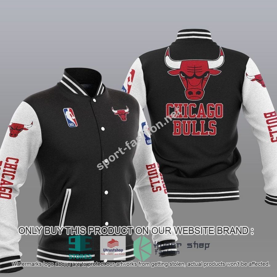 chicago bulls nba baseball jacket 1 9308