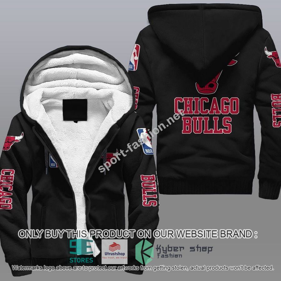 chicago bulls nba fleece hoodie 1 13152