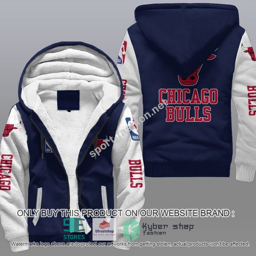NEW Chicago Bulls 3D Fleece Hoodie 3 chicago bulls nba fleece hoodie 3 36106